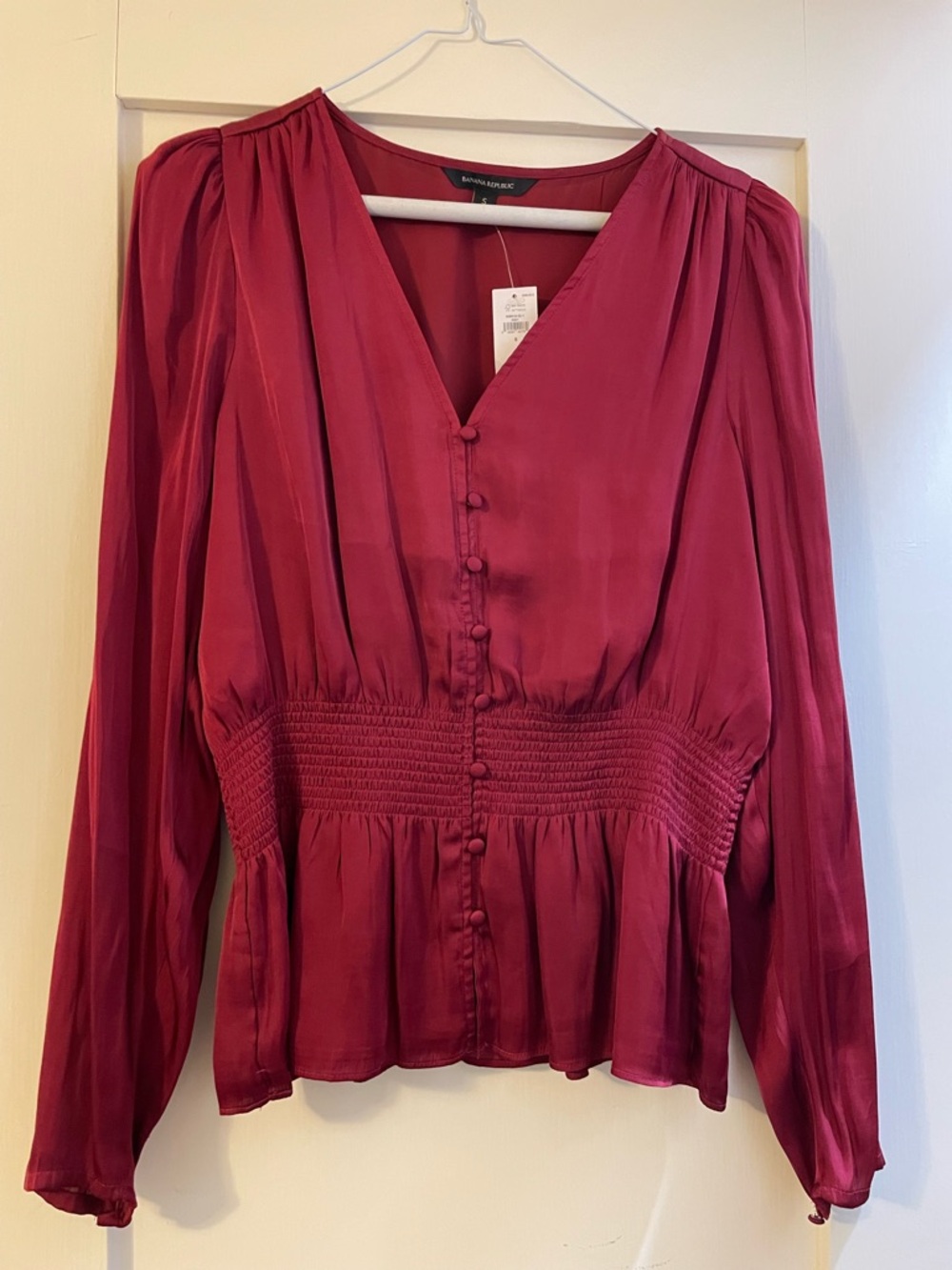 Banana Republic Blouse - Burgundy